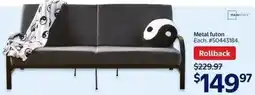 Walmart Mainstays metal futon offer