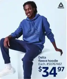 Walmart Reebok Delta fleece hoodie offer