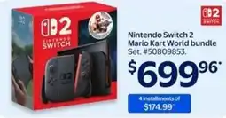Walmart Nintendo Switch 2 Mario Kart World bundle offer