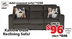Surplus Furniture Kanlow Dusk Motion Sofa offer