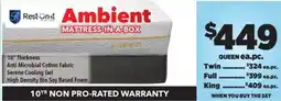 Surplus Furniture Ambient Queen Mattress set offer