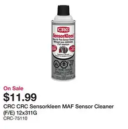Bumper to Bumper CRC Sensorkleen MAF Sensor Cleaner (F/E) 12x311G offer