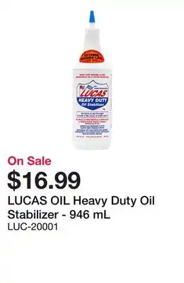 Bumper to Bumper Heavy Duty Oil Stabilizer - 946 mL offer