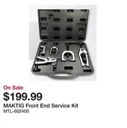 Bumper to Bumper Front End Service Kit offer