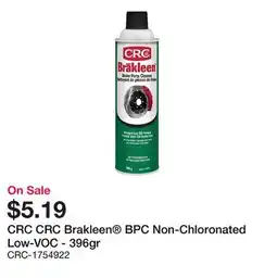 Bumper to Bumper CRC Brakleen BPC Non-Chloronated Low-VOC - 396gr offer