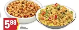 Marché Adonis Chickpea or couscous salad offer
