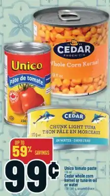 Marché Adonis Unico tomato paste offer