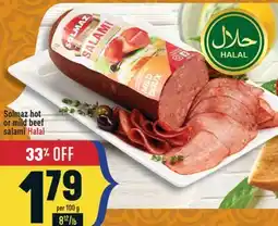 Marché Adonis Solmaz hot or mild beef salami offer