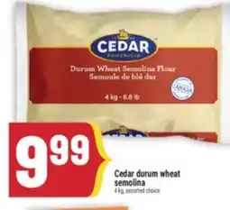 Marché Adonis Cedar durum wheat semolina offer