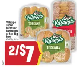 Marché Adonis Villaggio sliced breads or hamburger or hot-dog buns offer