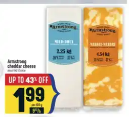 Marché Adonis Armstrong cheddar cheese offer
