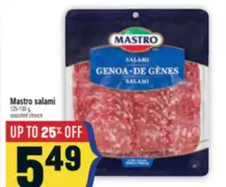 Marché Adonis Mastro salami offer