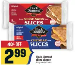 Marché Adonis BLACK DIAMOND SLICED CHEESE offer