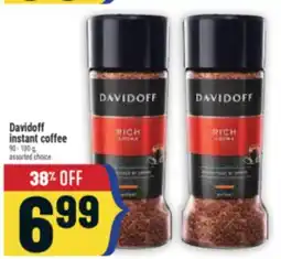 Marché Adonis Davidoff instant coffee offer