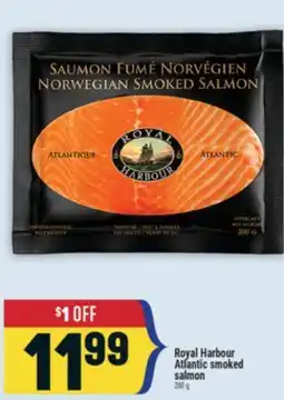 Marché Adonis Royal Harbour Atlantic smoked salmon offer