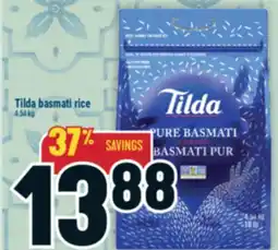 Marché Adonis Tilda basmati rice offer