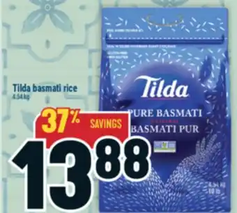 Marché Adonis Tilda basmati rice offer