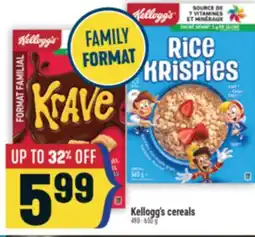 Marché Adonis Kellogg's cereals offer