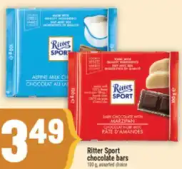 Marché Adonis Ritter Sport chocolate bars offer