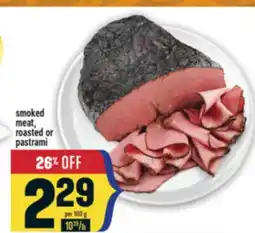 Marché Adonis Smoked meat, roasted or pastrami offer