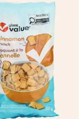 Giant Tiger Giant Value cereal offer