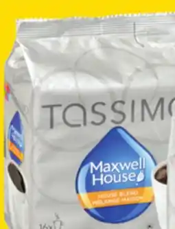 Giant Tiger Tassimo coffee pods offer