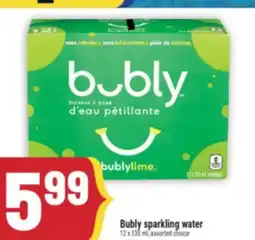 Marché Adonis Bubly sparkling water offer