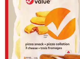 Giant Tiger Giant Value pizza snack or panzerotti or corn dogs offer