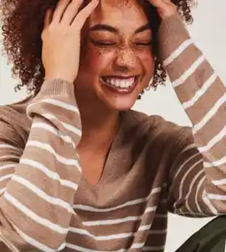 Giant Tiger V-neck Sweater offer