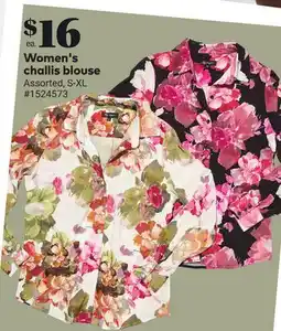 Giant Tiger Women's challis blouse offer
