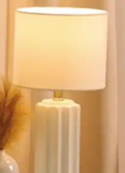 Giant Tiger Ceramic scallop lamp offer