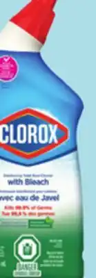 Giant Tiger Clorox toilet bowl cleaner offer