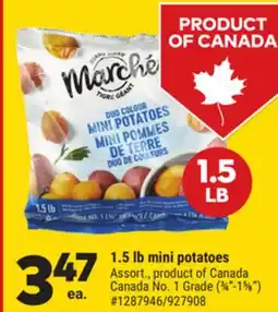 Giant Tiger 1.5 lb mini potatoes offer
