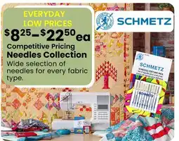 Fabricland Needles Collection offer