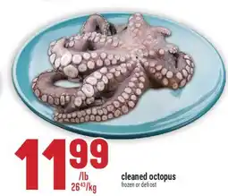 Marché Adonis Cleaned octopus offer
