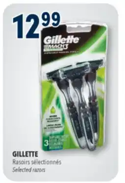 Familiprix GILLETTE Selected razors offer