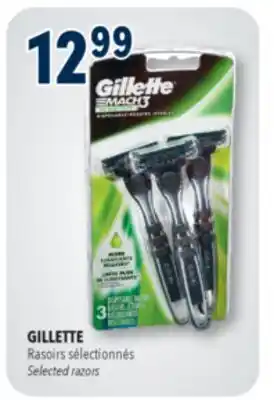 Familiprix GILLETTE Selected razors offer