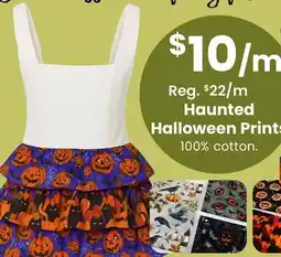 Fabricland Haunted Halloween Prints offer