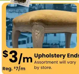 Fabricland Upholstery Ends offer