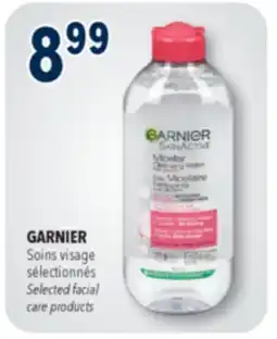 Familiprix GARNIER, Selected facial care products offer