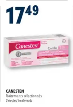 Familiprix CANESTEN, Selected treatments offer