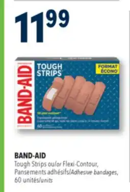 Familiprix BAND-AID Tough Strips or Flexi-Contour Adhesive bandages offer