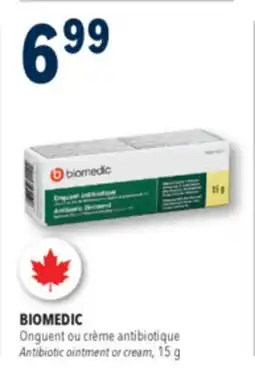Familiprix BIOMEDIC Antibiotic ointment or cream offer
