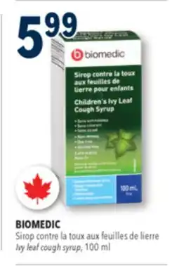 Familiprix BIOMEDIC, Ivy leaf cough syrup, 100 ml offer