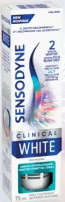 Familiprix SENSODYNE, Clinical White, Daily toothpaste, 75 ml offer