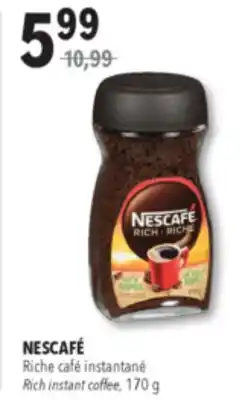 Familiprix NESCAFÉ Rich instant coffee offer