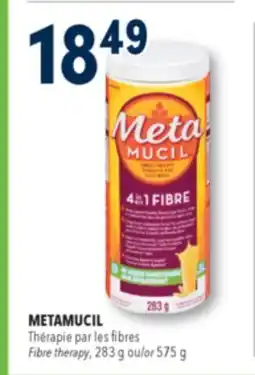 Familiprix METAMUCIL, Fibre therapy, 283 g or 575 g offer