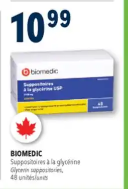 Familiprix BIOMEDIC, Glycerin suppositories, 48 units offer