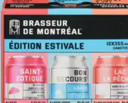 IGA BRASSEUR DE MONTRÉAL BEER offer