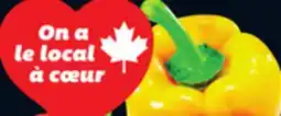 IGA YELLOW PEPPERS offer